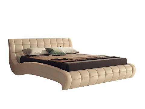 Кровать тахта Nuvola-1 - Кровать футуристичного дизайна из экокожи класса «Люкс».
