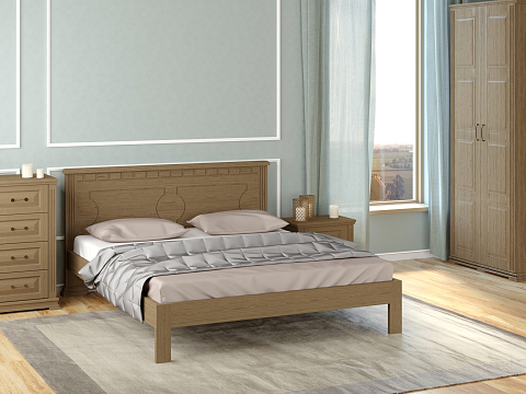 Кровать из массива Milena-М-тахта - Кровать в классическом стиле из массива.